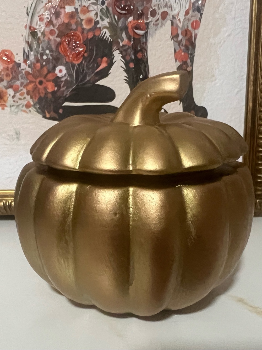 Hallmark Heirloom Pumpkin Scented Candle - White
